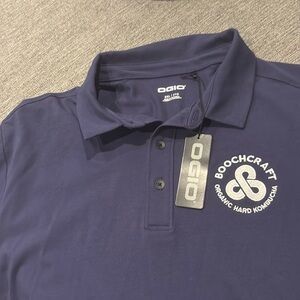 NWT Boocraft polo navy